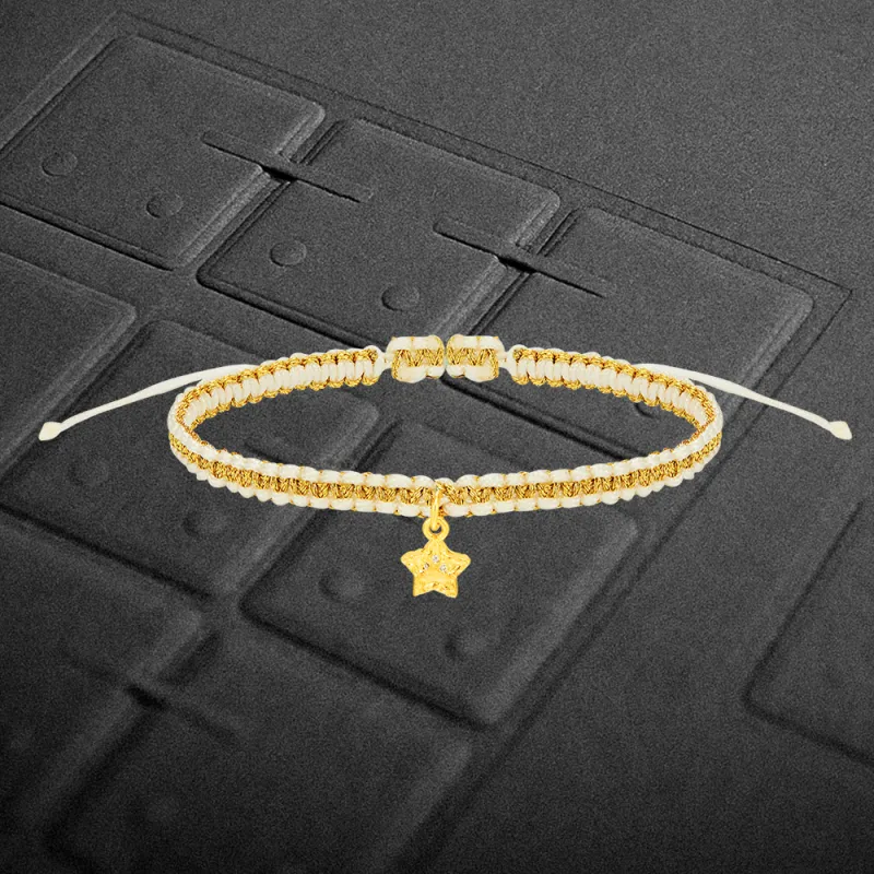 ERERYIZHUZAOBAN Gold Bracelet Unisex-12