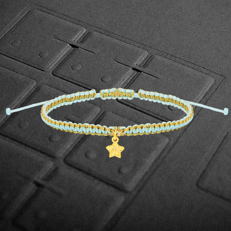 ERERYIZHUZAOBAN Gold Bracelet Unisex-7