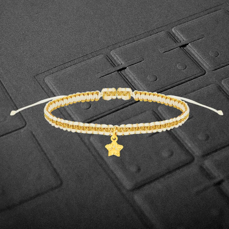 ERERYIZHUZAOBAN Gold Bracelet Unisex-14