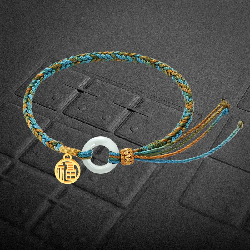 ERERYIZHUZAOBAN Gold Bracelet Unisex-11