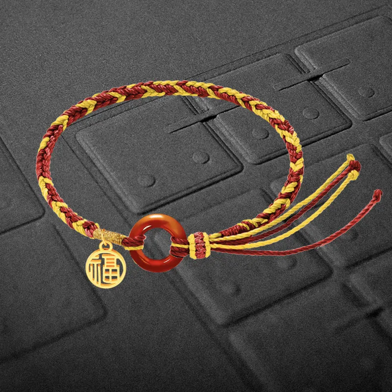 ERERYIZHUZAOBAN Gold Bracelet Unisex-4