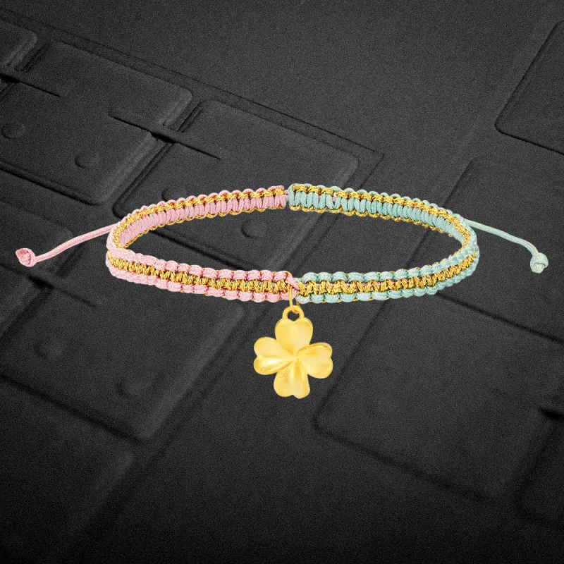 ERERYIZHUZAOBAN Gold Bracelet Unisex-3