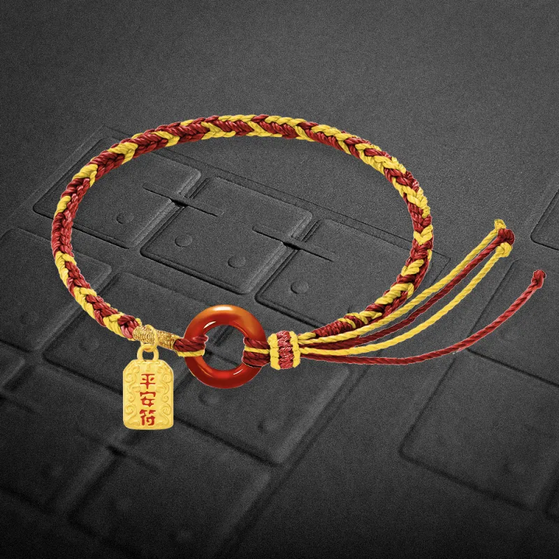 ERERYIZHUZAOBAN Gold Bracelet Unisex-1