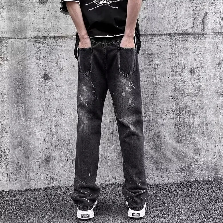 MGXEK Jeans Unisex Black-4