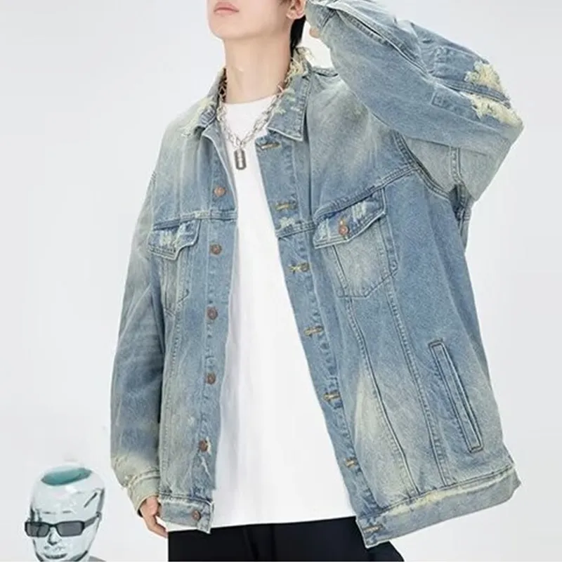 MGXEK Denim Jackets Unisex-2