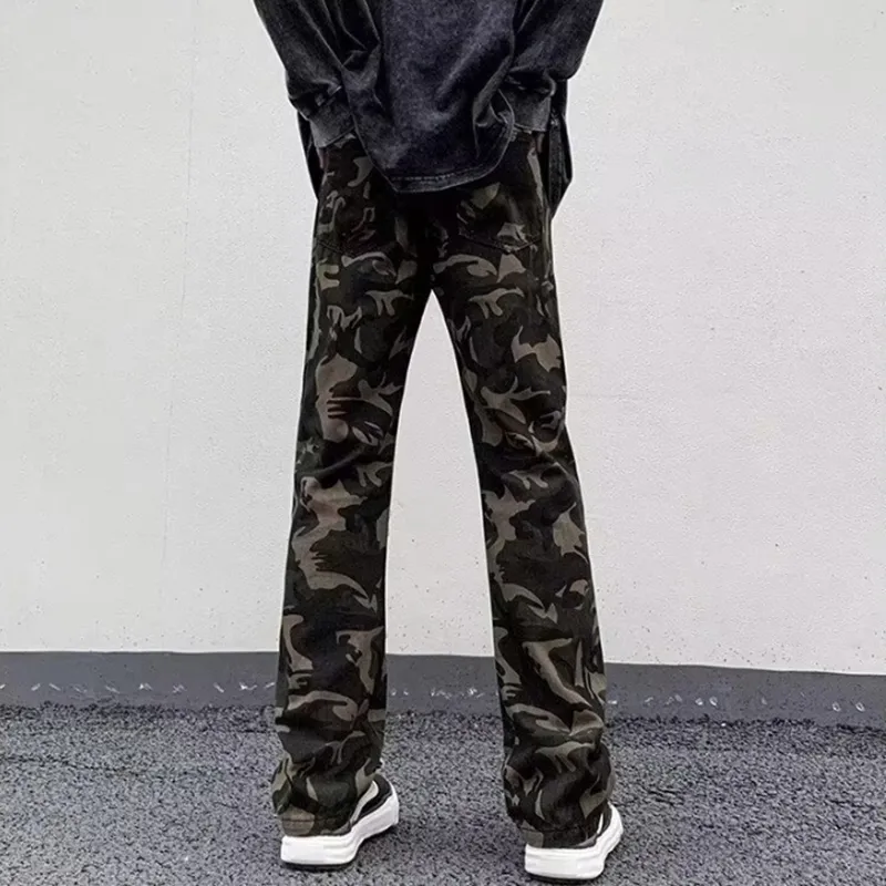 MGXEK Jeans Unisex Camouflage-5