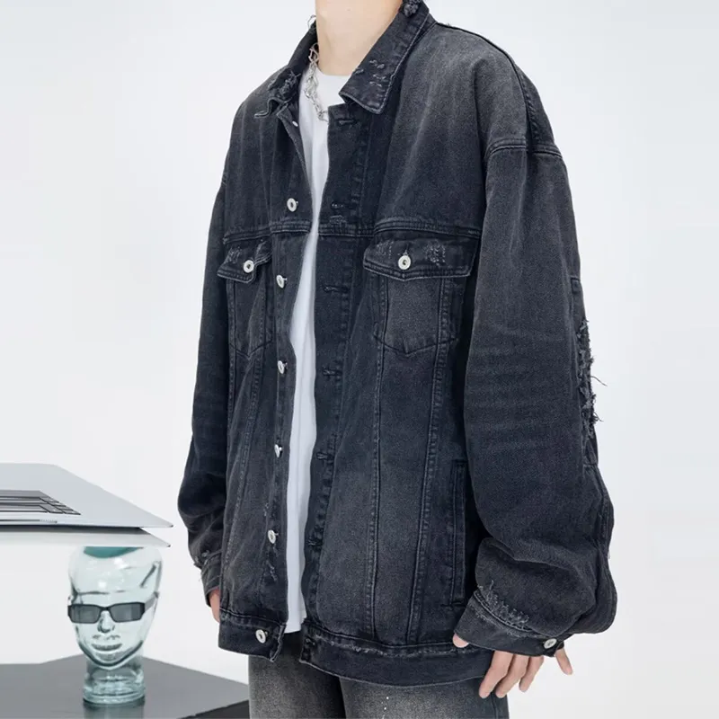 MGXEK Denim Jackets Unisex-6