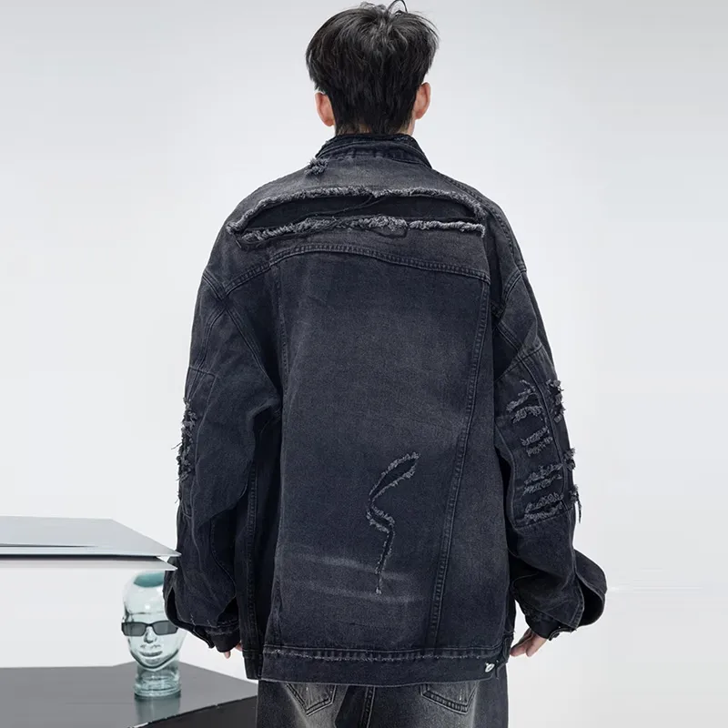 MGXEK Denim Jackets Unisex-7