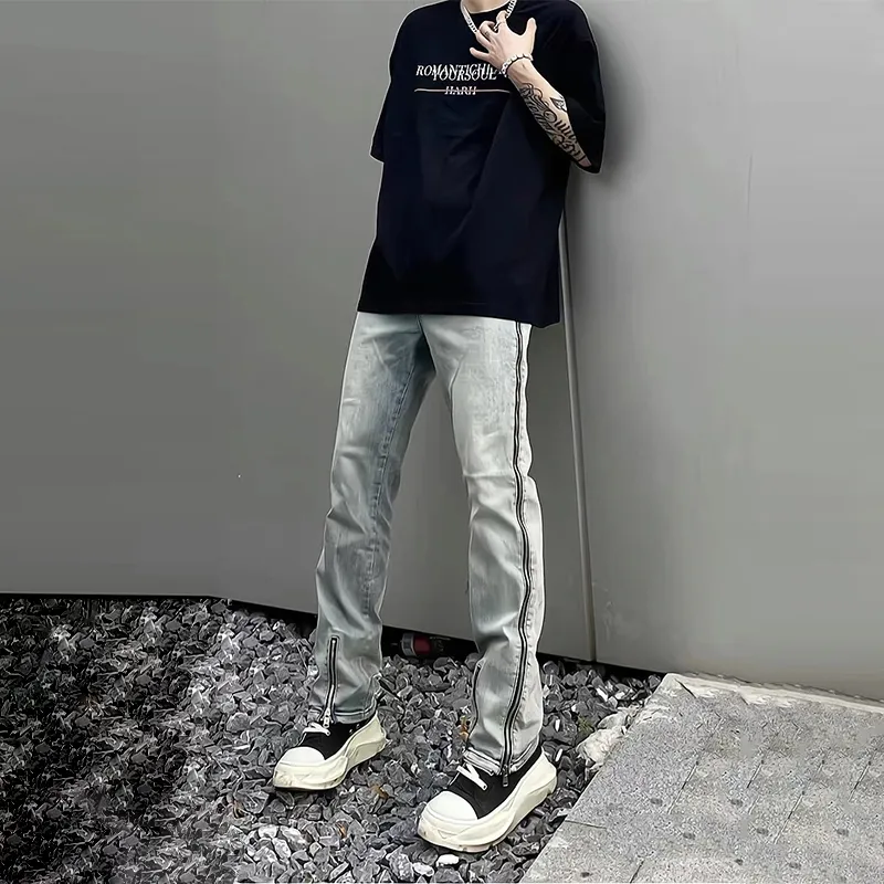 MGXEK Jeans Unisex Yellow Mud-2