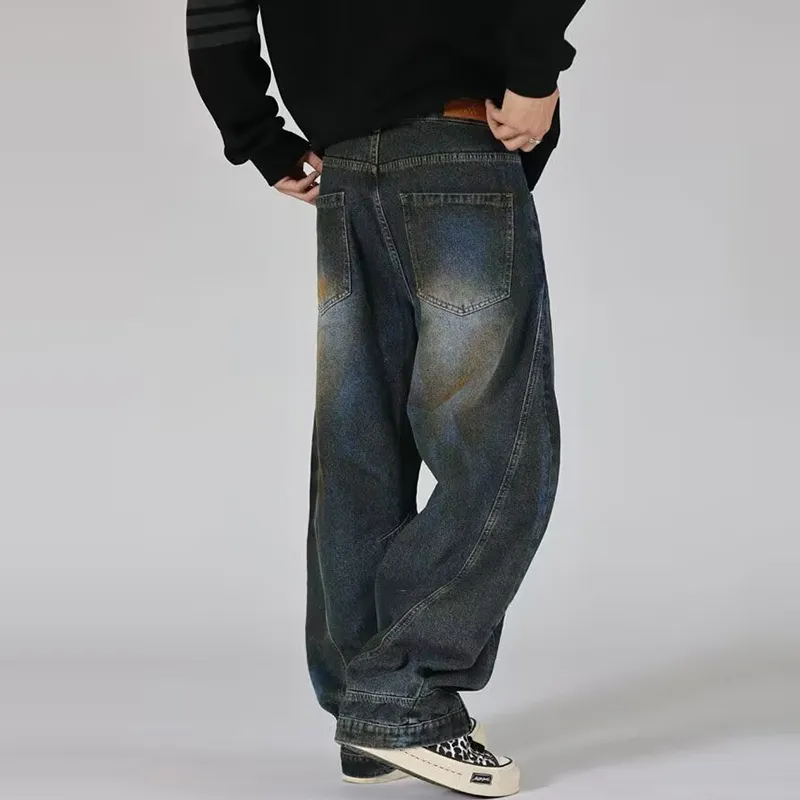 MGXEK Jeans Unisex Blue-5