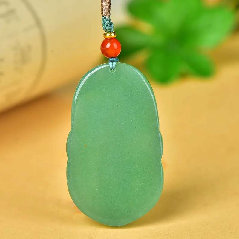HUWEI Aventurine Jade Necklaces Unisex-6