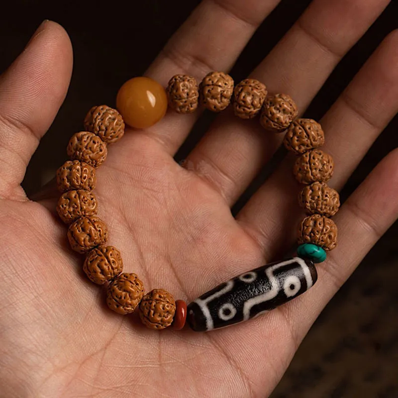 YUFANGCHUN King Kong Bodhi Seeds Bracelets Unisex-2