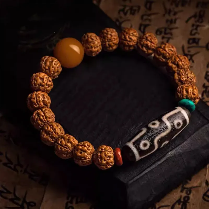 YUFANGCHUN King Kong Bodhi Seeds Bracelets Unisex-1