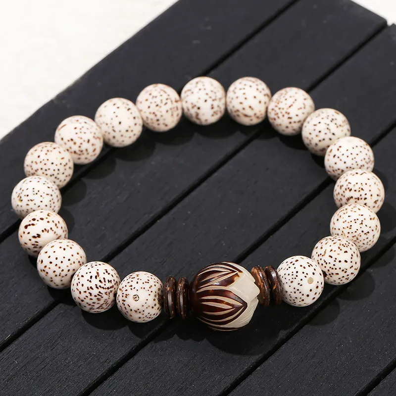 YUFANGCHUN Star Moon Bodhi Seeds Bracelets Unisex-3