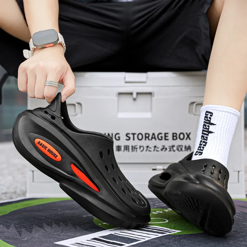 BASIC HOUSE Slip-Resistant Odor-Resistant Waterproof And Breathable River Trekking Shoes Men's-3