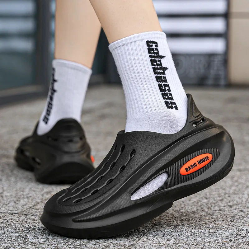 BASIC HOUSE Slip-Resistant Odor-Resistant Waterproof And Breathable River Trekking Shoes Men's-4