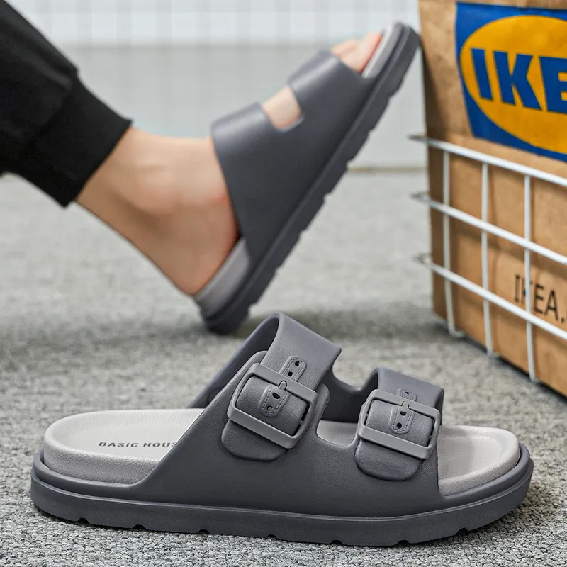 BASIC HOUSE Slide Slippers Men's-8