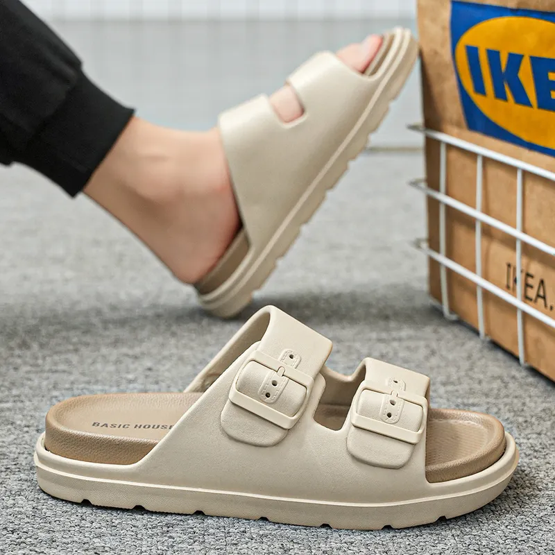 BASIC HOUSE Slide Slippers Men's-13