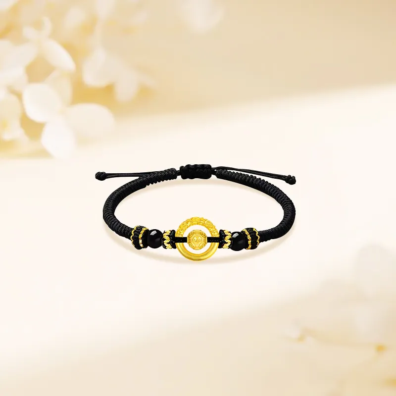 Lao Feng Xiang Gold Bracelet Women's-1