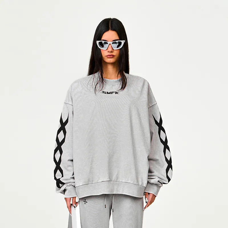 SMFK Sweatshirt Unisex Dusty Gray-3
