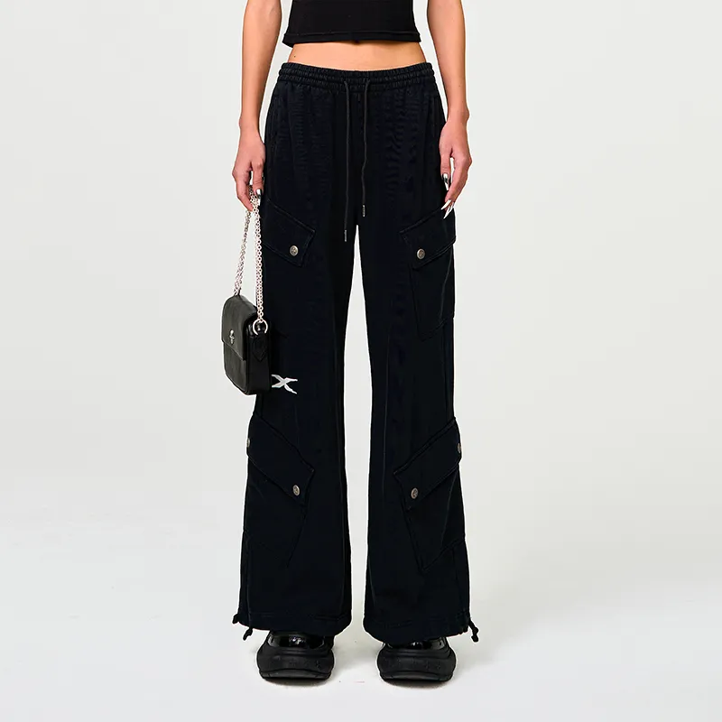 SMFK Casual Pants Unisex Wilderness Black-3