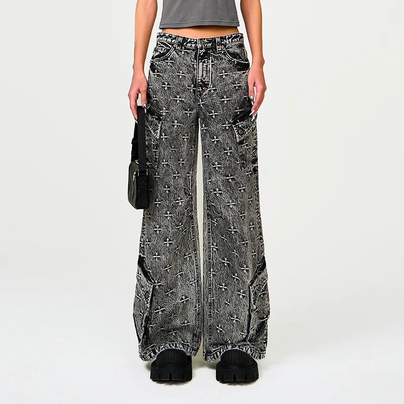 SMFK Jeans Unisex Storm Garden Gray-4