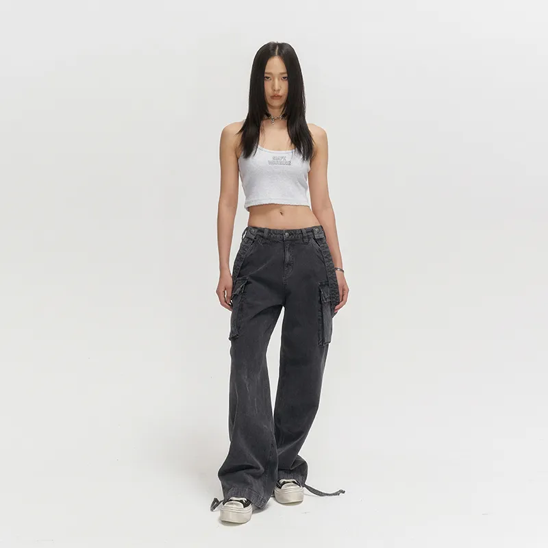 SMFK Overalls Women's Forest Gray-3