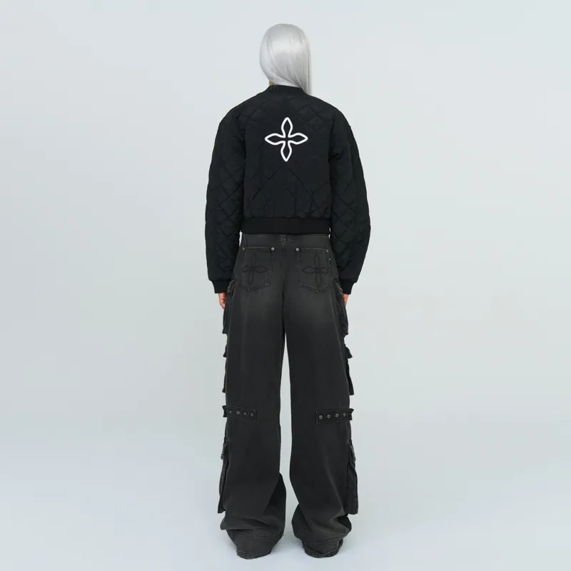 SMFK Puffer Jacket Women's Wilderness Black-2