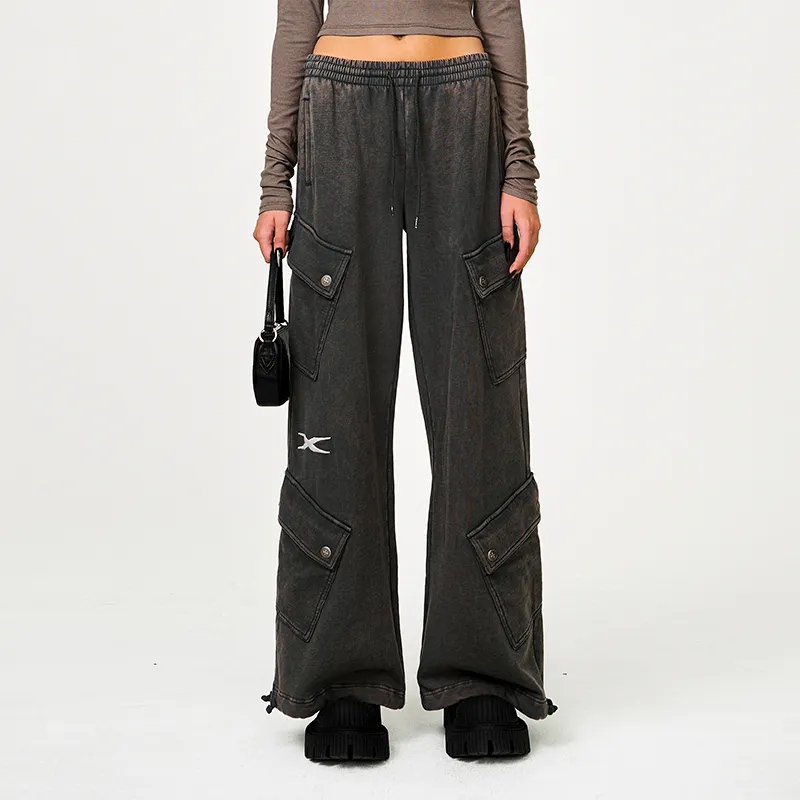 SMFK Casual Pants Unisex Storm Gray-7