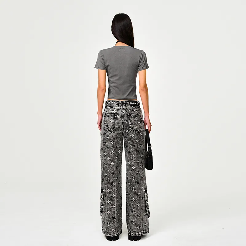 SMFK Jeans Unisex Storm Garden Gray-6