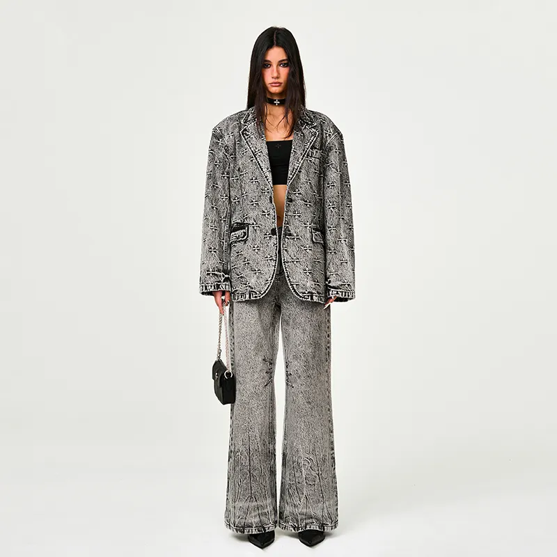 SMFK Business Suit Unisex Storm Garden Gray-4