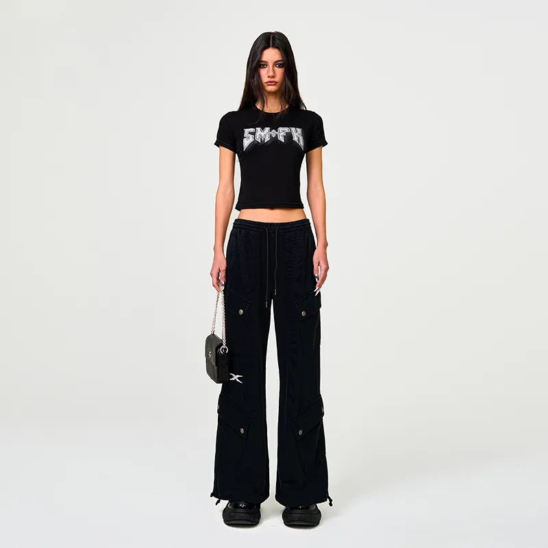 SMFK Casual Pants Unisex Wilderness Black-4