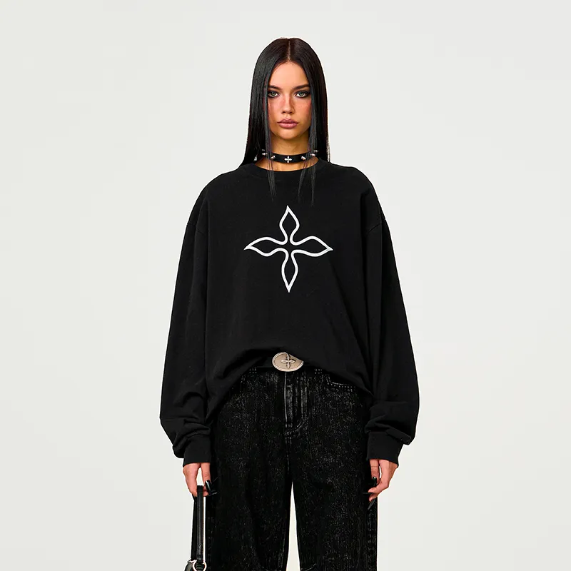 SMFK Sweatshirt Unisex Wilderness Black-3