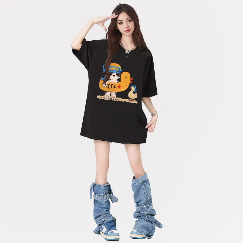 Tryforlove T Shirts Women's-5
