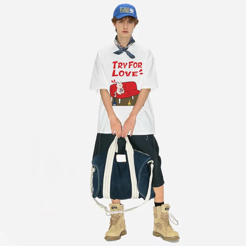 Tryforlove T Shirts Unisex-2