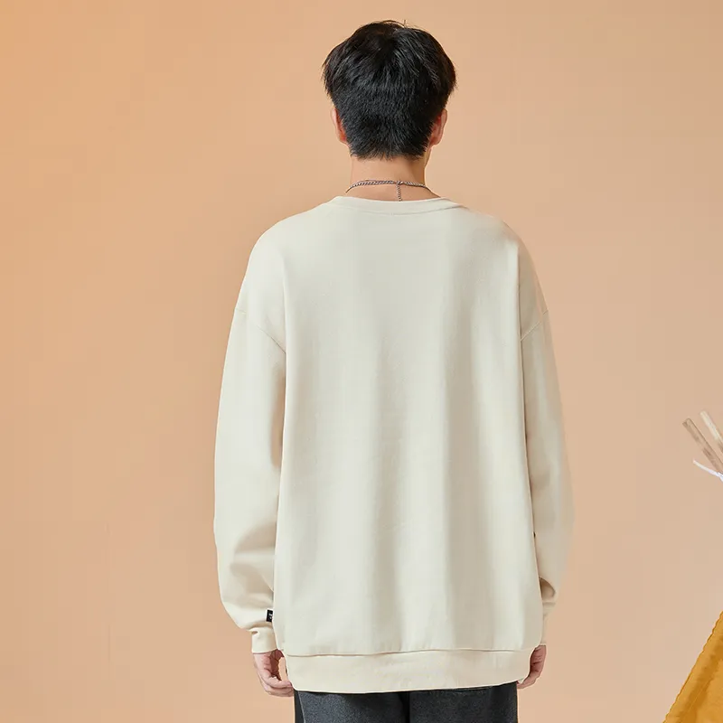 Tryforlove Sweatshirt Men's Apricot-6
