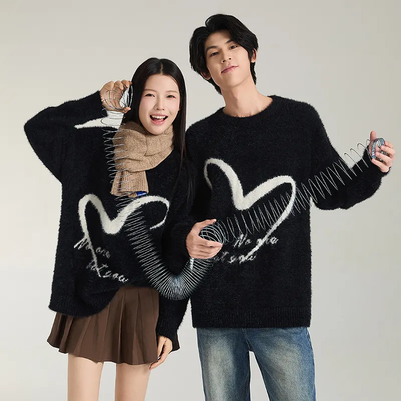 Tryforlove Couple Set Unisex Black-3
