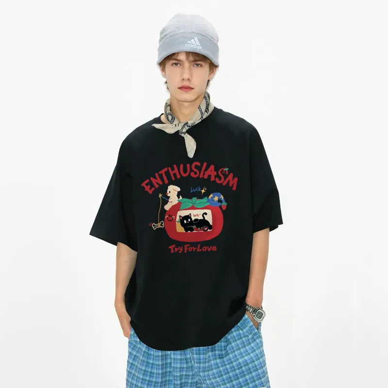 Tryforlove T Shirts Unisex-5