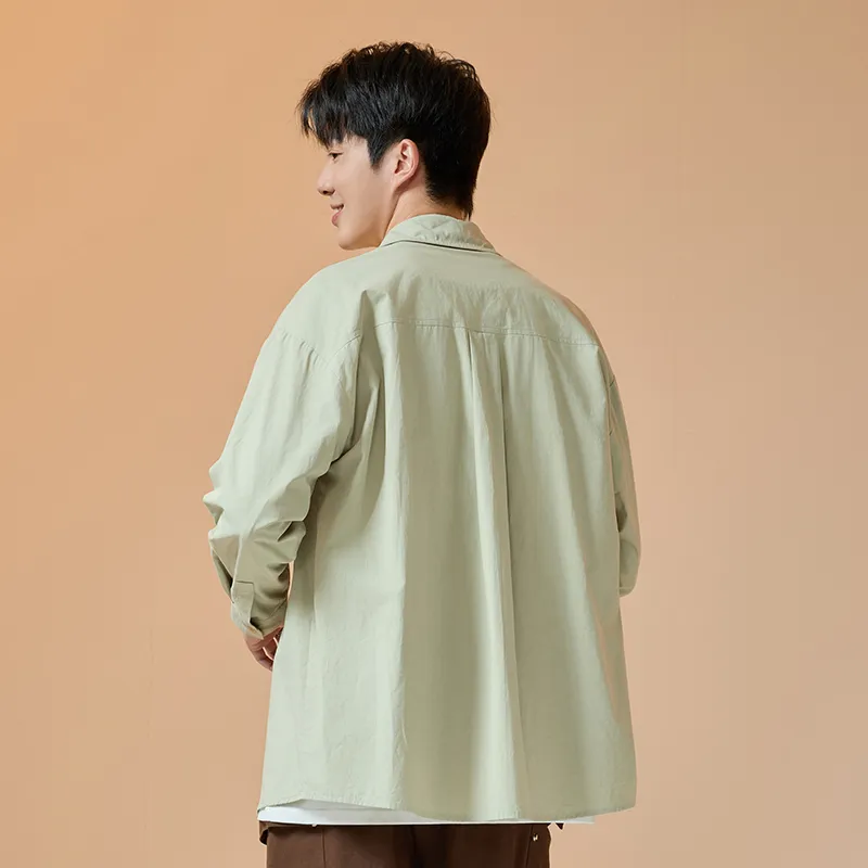 Tryforlove Shirts Men Matcha-4