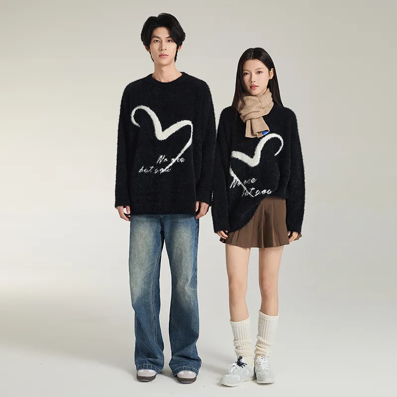 Tryforlove Couple Set Unisex Black-2