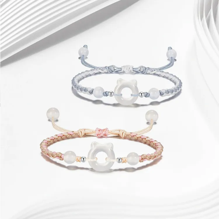 ROGA Braided String Bracelets Unisex-3