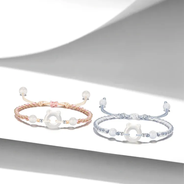 ROGA Braided String Bracelets Unisex-4