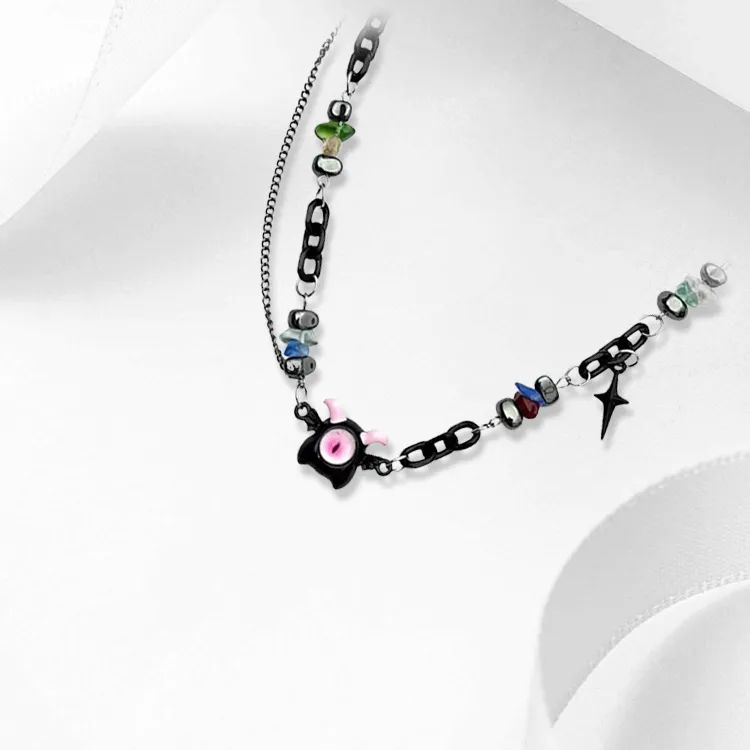 ROGA Titanium Steel Necklaces Unisex-2