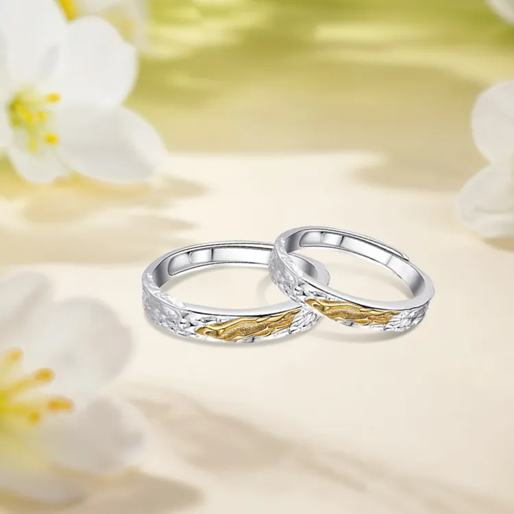 ROGA S999 Fine Silver Rings Unisex-2