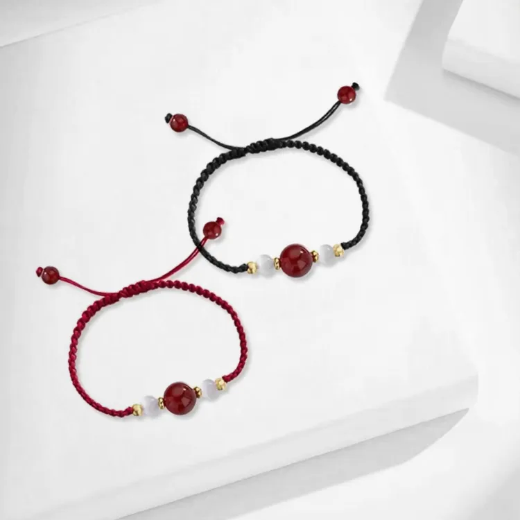 ROGA Braided String Bracelets Unisex-5