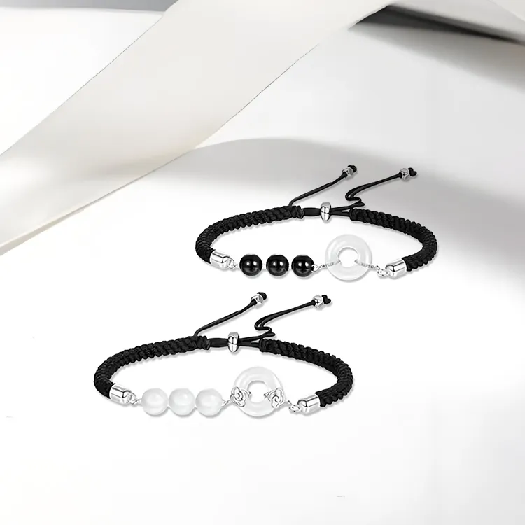 ROGA Braided String Bracelets Unisex-3