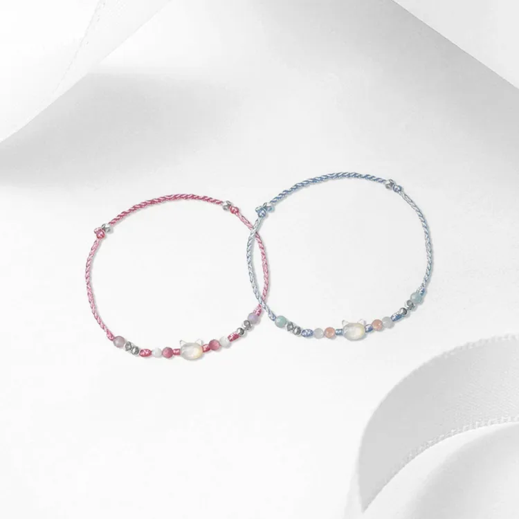 ROGA Braided String Bracelets Unisex-4