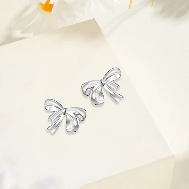 ROGA Alloy Stud Earrings Women's-2