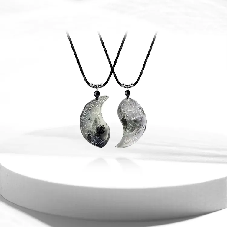 ROGA Colored Glaze Necklaces Unisex-3