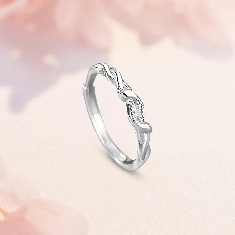 ROGA S999 Fine Silver Rings Women's-3